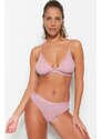 Trendyol Pink Cotton Wireless Underwear Set