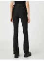 Koton Spanish Leg Leggings Trousers with Tie Detail on the Sides.