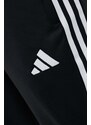 Tréninkové kalhoty adidas Performance Tiro 23 League černá barva, s aplikací, HS7232