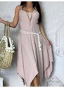 Dress beige By o la la wxp0808. R40