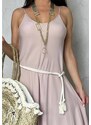 Dress beige By o la la wxp0808. R40