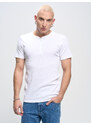 Big Star Man's T-shirt_ss T-shirt 152536 Cream-101