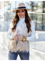 Beige vest Yups DT-067. R40