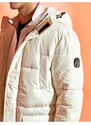 Koton Oversized Puffy Coat, Hooded, Pocket Detailed.