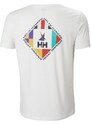 Pánské triko HELLY HANSEN SHORELINE T-SHIRT 2.0 002 WHITE