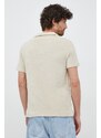 Polo tričko Polo Ralph Lauren béžová barva