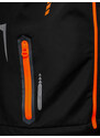 Pánská softshellová bunda černo-oranžová OZONEE JS/HH025/1AZ