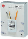 BALVI Magnetický stojánek na tužky s magnety Sardines 27341, kov, v.9,5 cm