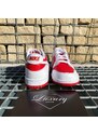 Nike Dunk Low White University Red