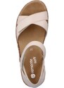 RIEKER Dámské sandály REMONTE R6859-60 béžová