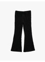 Koton Flared Leg Trousers Ribbed