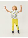 Koton Normal Leg Yellow Baby Sweatpants 3smb40024tk