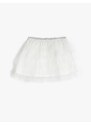 Koton Tutu Skirt with Elastic Waist, Layered Lined.