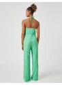 Koton Halterneck Jumpsuit Wide Leg