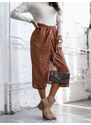 Brown skirt Cocomore cmgSP1076.brown