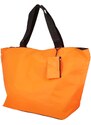 Delami Praktická shopper taška z pevnější textilie Betty, oranžová