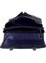 Pánská kožená pracovní taška DSTRCT Benno - černá