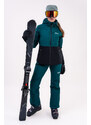 Nordblanc Zelená dámská lyžařská bunda SEPARATED