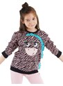 Denokids Zebra Girl's Sweatshirt