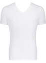 Pánské tílko GO Shirt V-Neck Slim Fit - WHITE - bílé 0003 - SLOGGI