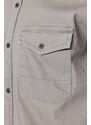 Trendyol Gray Regular Fit Double Pocketed Shirt