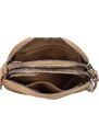 Dámská crossbody kabelka camel - Maria C Vilena Camel