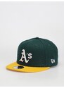 New Era MLB 9Fifty Oakland Athletics (green/yellow)zelená