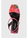 Sandály Pinko Fantine růžová barva, 100655 A0O6 YNR