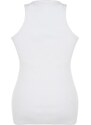 Trendyol Curve White Barbell Collar Basic Knitted Tank Top