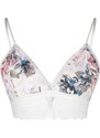 Trendyol Curve Multicolored Floral Velvet Bra