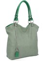 Dámská kabelka shopper bag Hernan světle zelená HB0150