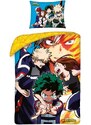 Halantex Ložní povlečení My hero academia - Moje hrdinská akademie - 100% bavlna - 70 x 90 cm + 140 x 200 cm