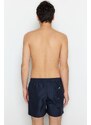 Trendyol Navy Blue Basic Standard Size Swimsuit Sea Shorts