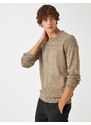 Koton Basic Knitwear Sweater Crew Neck