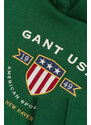 MIKINA GANT D1. BANNER SHIELD HOODIE zelená 170