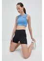 Běžecké šortky New Balance Q Speed černá barva, high waist