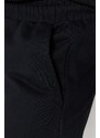 Trendyol Black Men's Regular Mid-Length/Regular Cut Shorts with Relief Print.