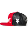 Dětská kšiltovka Fox Youth Fox X Honda Snapback Hat - Flame Red