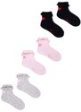 Yoclub Kids's 3Pack Socks With Frill SKA-0069G-000J-001