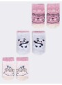Yoclub Kids's 3Pack Baby Girl's Socks SKA-0110G-AA30-002