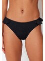 Trendyol Black Gippes Regular Leg Bikini Bottoms