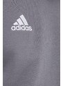 Mikina adidas Performance pánská, šedá barva, hladká, H57479