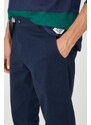 Koton Basic Chino Trousers with Button Pocket Detail