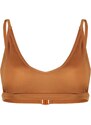 Horní díl bikin Trendyol Camel Bralette