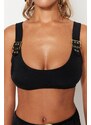 Trendyol Black Bralet Accessory Bikini Top
