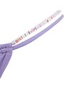 Trendyol Lilac Triangle Accessorized Regular Leg Bikini Set