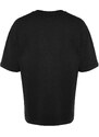 Trendyol Limited Edition Black Oversize 100% Cotton Labeled Textured Basic Thick T-Shirt