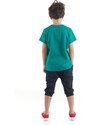 mshb&g Yellow Digger Boys T-shirt Capri Shorts Set