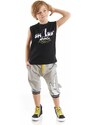 Denokids Shark Attack Boys T-shirt Capri Shorts Set