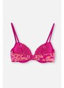 Dagi Covered Lace Bra with Pink Heart Detail